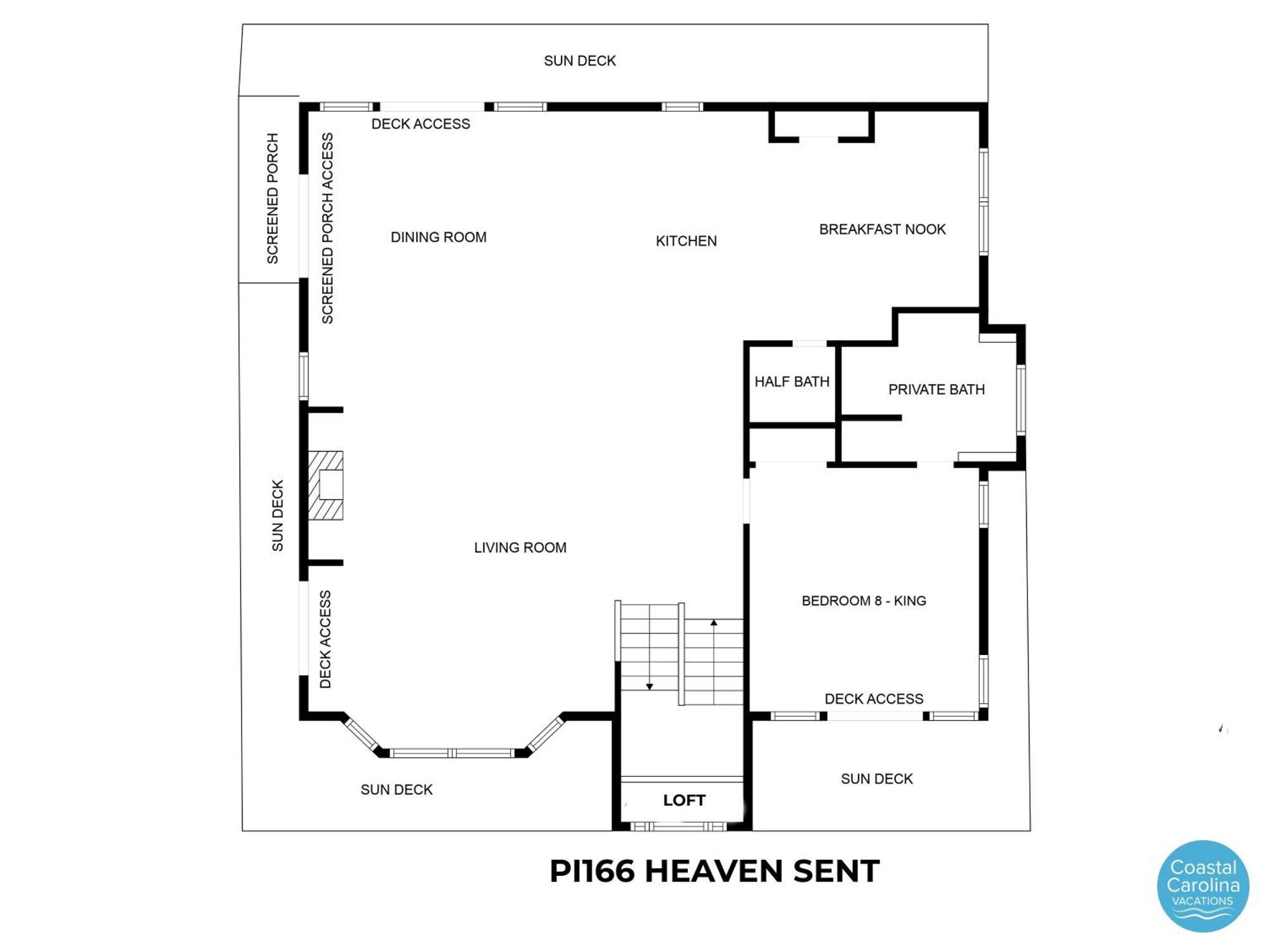 Pi166 Heaven Sent Villa Corolla Luaran gambar